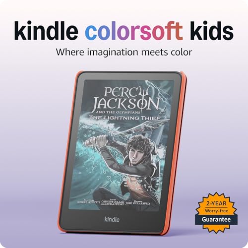 Amazon Kindle Colorsoft Kids (16 GB) &ndash; First Kindle for kids in color, with cover - Fantasy River