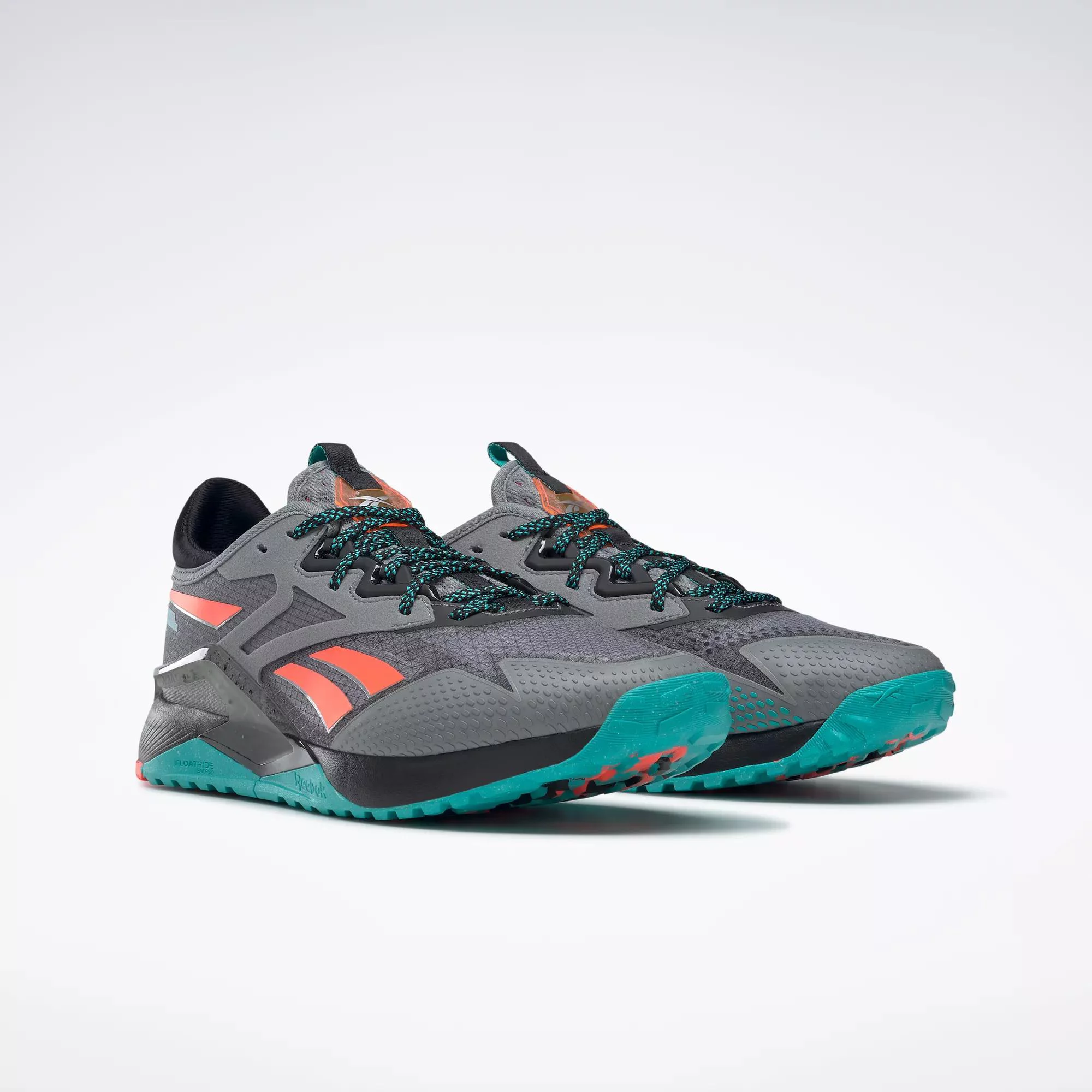 Mens Reebok NANO X2 TR ADVENTURE Shoe Size: 10.5 Pugry5 - Cblack - Clatea Cross Training