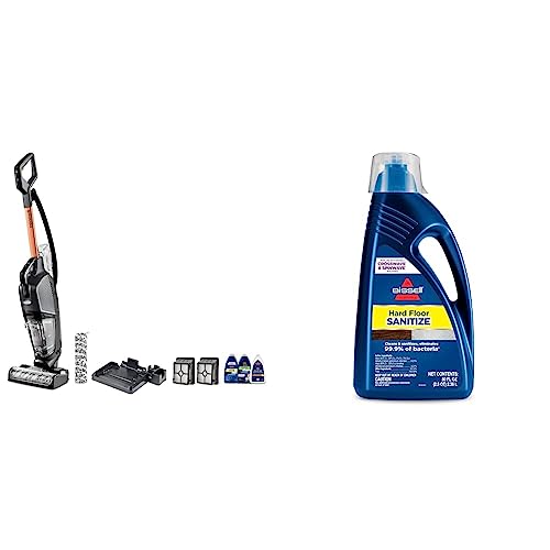 BISSELL&reg; CrossWave&reg; HydroSteam&trade; Deluxe Wet Dry Vac, Multi-Purpose Vacuum, Wash, and Steam, Formula Included, Green, 3515G