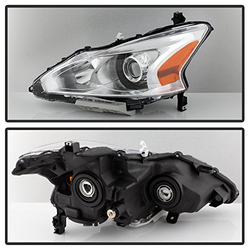 ACANII - For 2013 2014 2015 Nissan Altima Sedan Projector Headlights Headlamps 13-15 Driver + Passenger Side