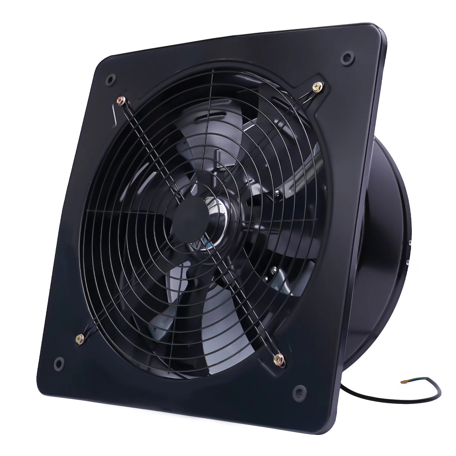 OUKANING 16 inch Industrial Ventilation Extractor Axial Exhaust Air Blower Fan Commercial
