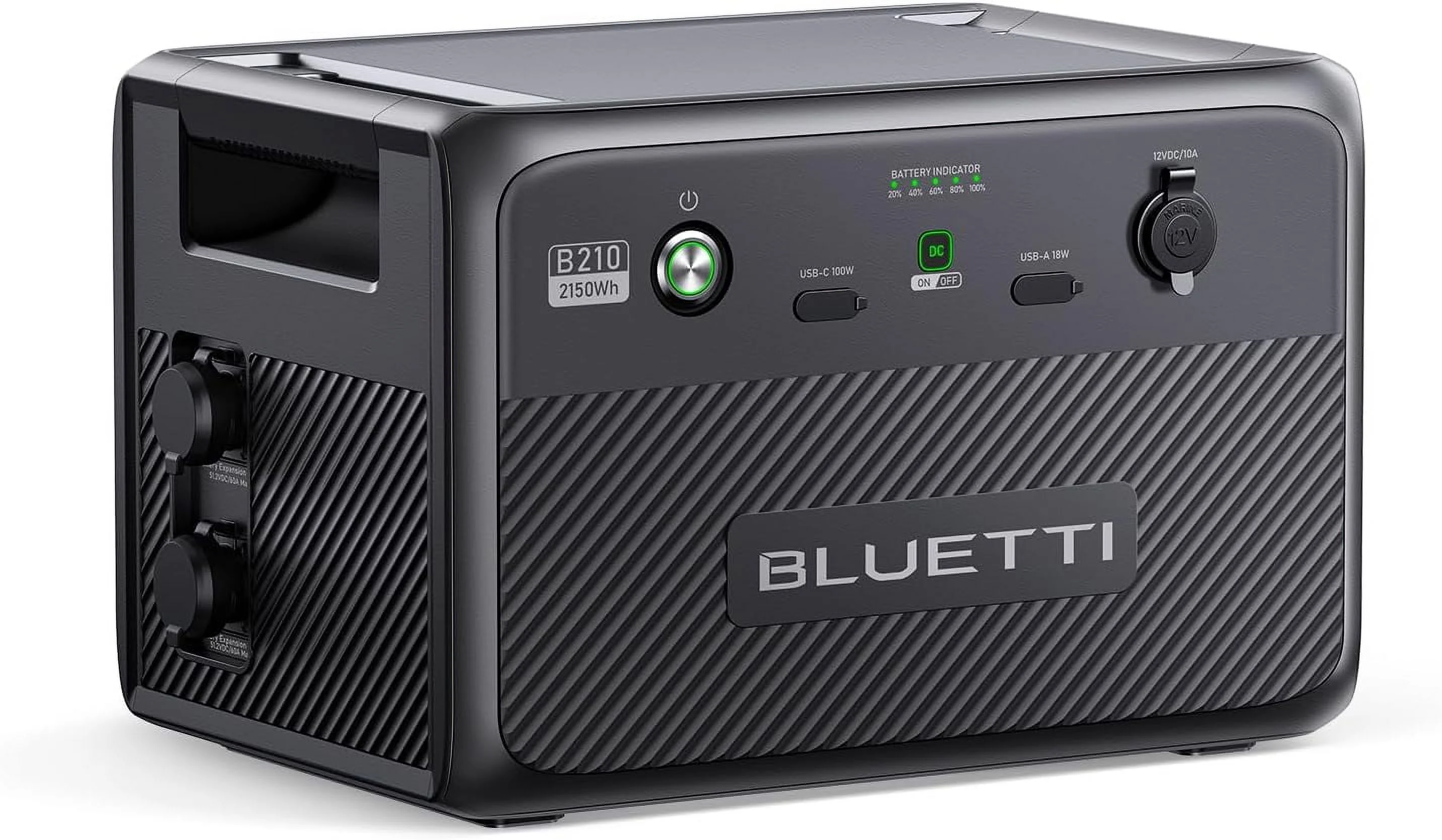 BLUETTI Expansion Battery B210, 2150Wh LiFePO4 Solar Generator for Power Station AC240/AC200L - Curated Treasures Market