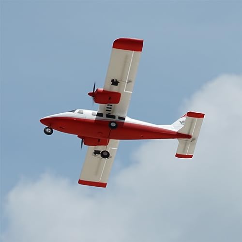 P68 850MM(33.5'') 3S RC Airplane PNP Trainer for Beginner (Transmitter, Receiver or Battery not Included) (Red)