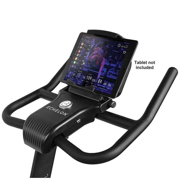 Echelon Fitness - Exercise Bike - Smart Connect Workout Bike - Magnetic Resistance Mechanism - Stationary Bikes with Speed Monitor &amp