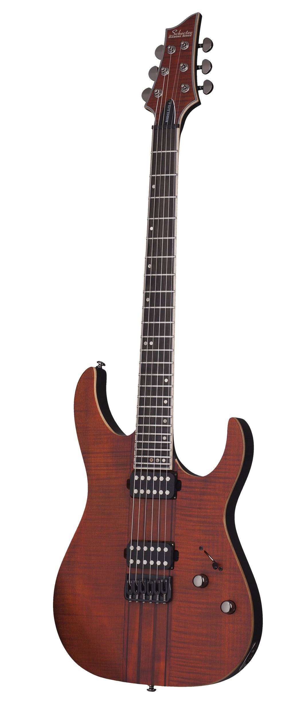 Schecter Banshee Elite 6 Electric Guitar Cat&s Eye Pearl