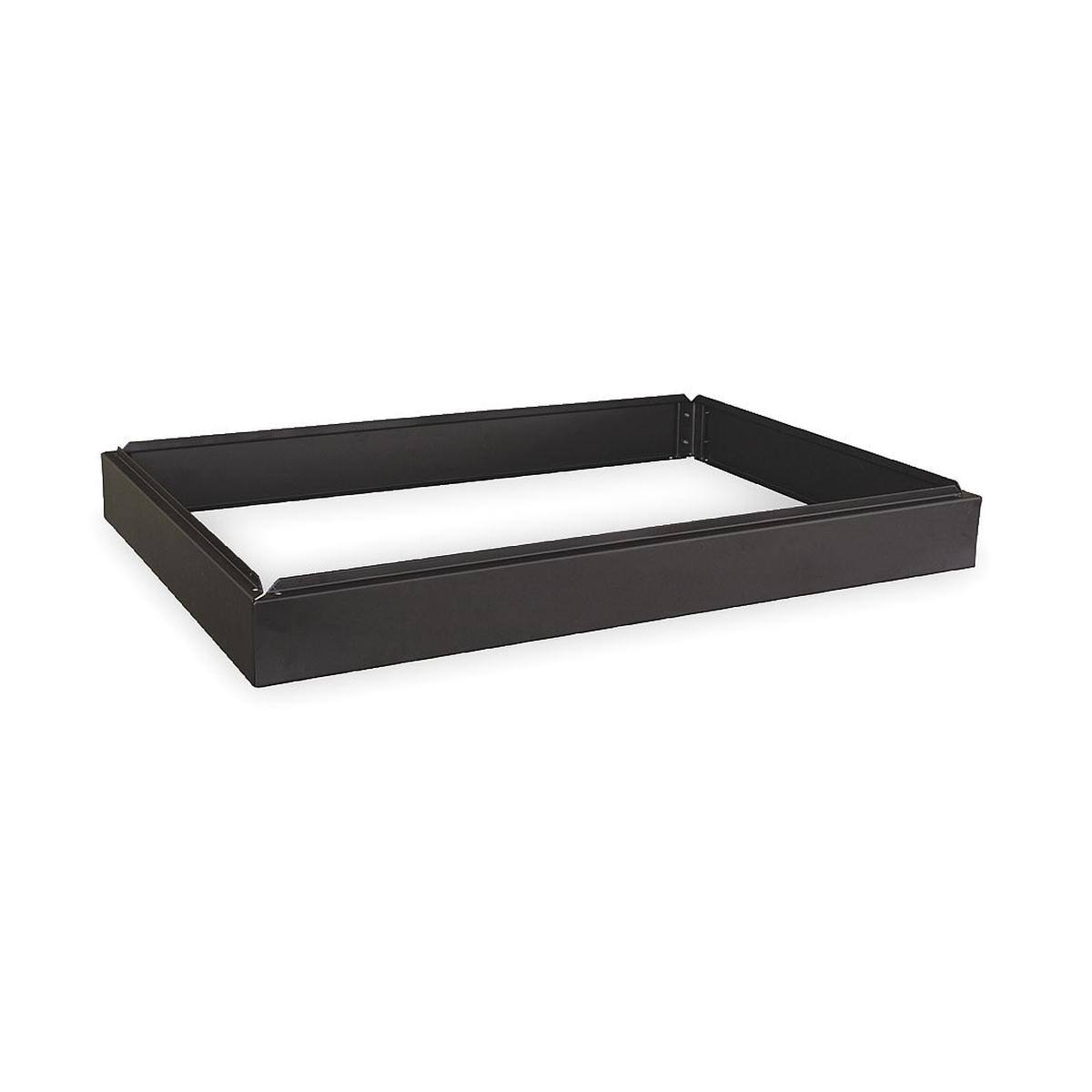 Zoro Select 2Cld5 Cabinet,flat File,closed Base,Black
