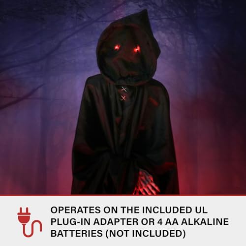 Haunted Hill Farm 5.9 ft. Animatronic Lurching Woman by Tekky, Halloween Animatronic, Scary Indoor House Prop & Decoration
