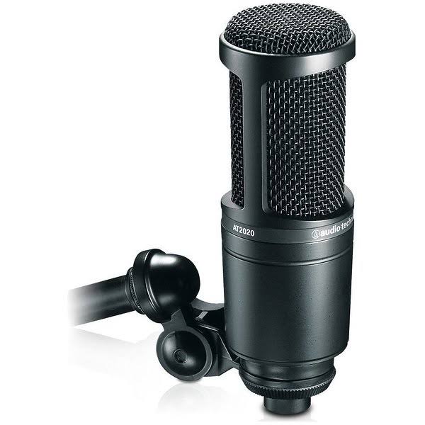 Audio Technica Condenser Studio Microphone - with Pop Filter/Mic Cable