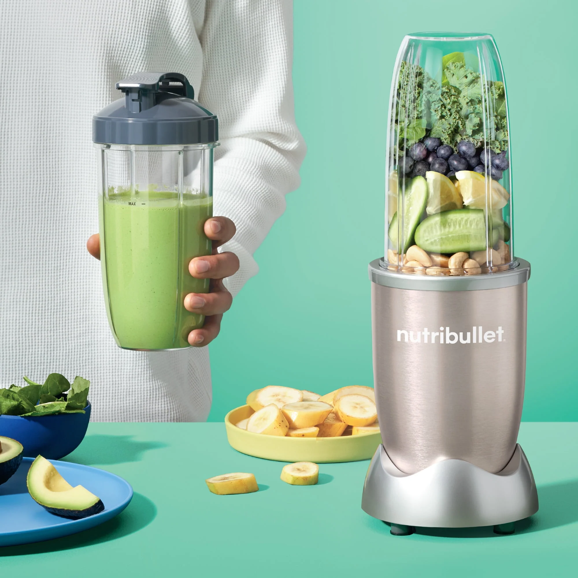 nutribullet® Pro 32 oz. 900 Watt Personal Blender - Champagne