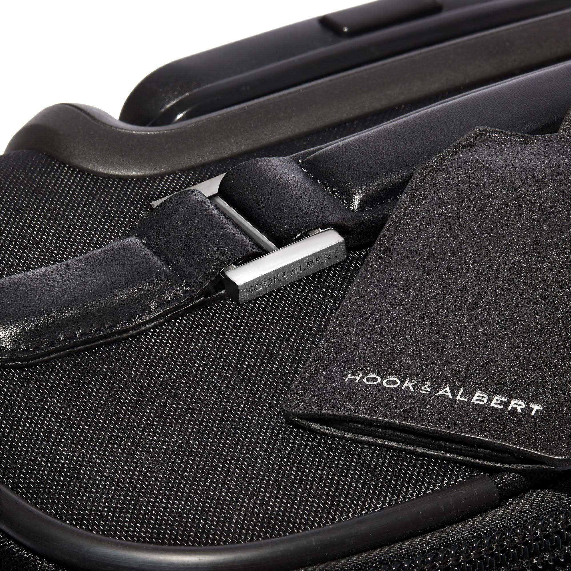 Hook u0026 Albert Garment Luggage Carry-On Suitcase | Black