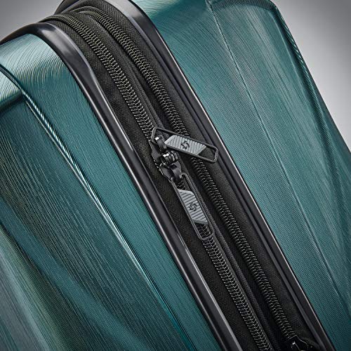 Samsonite Centric 2 Hardside Expandable Luggage with Spinner Wheels, Black, Carry-On 20-Inch