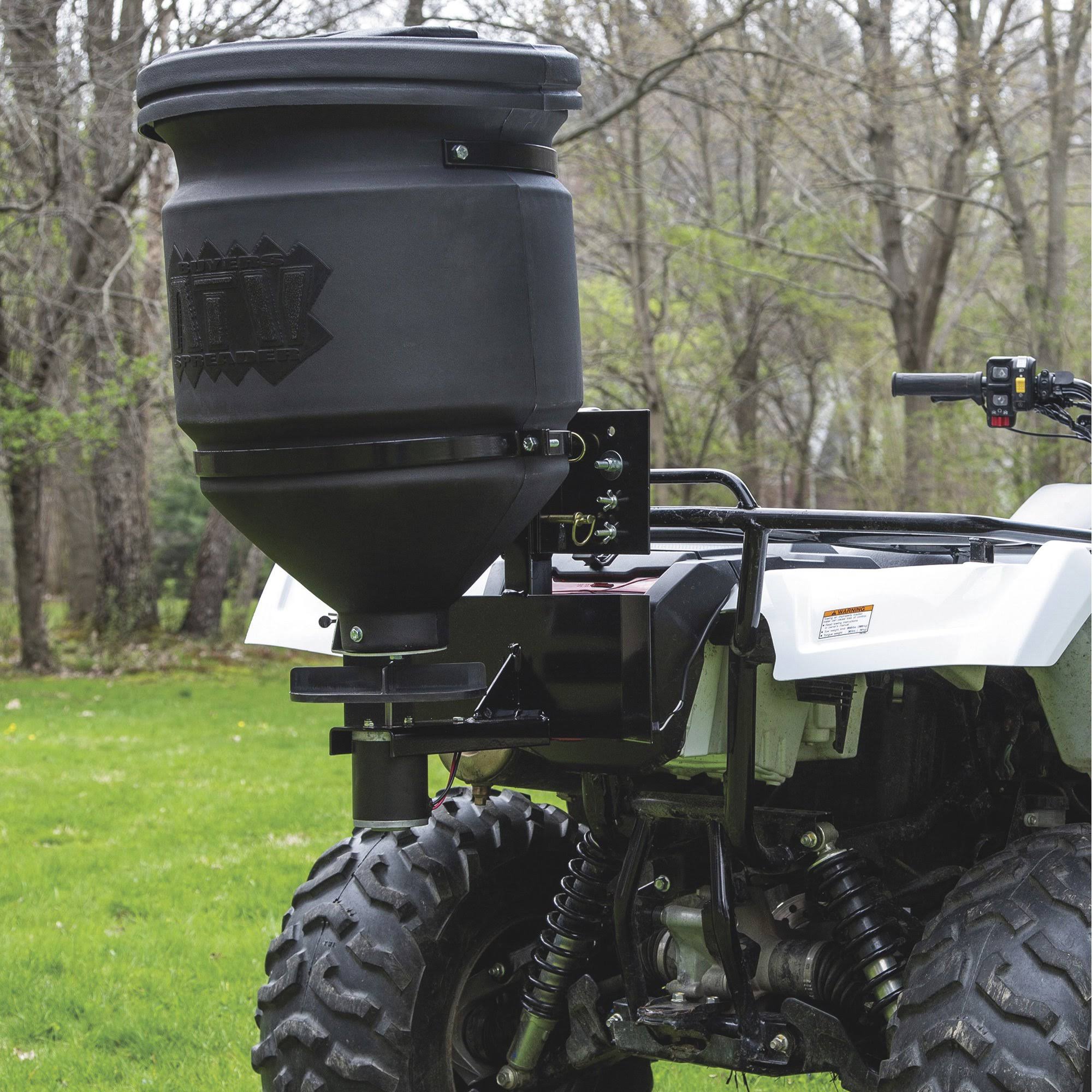 Buyers ATVS15A 15-Gallon ATV Broadcast Spreader with Rain Cover