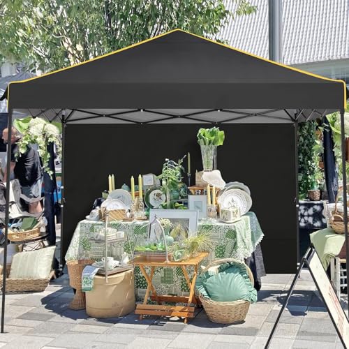 10x10 Pop Up Canopy Tent with 4 Sidewalls and Mesh Windows 2.0