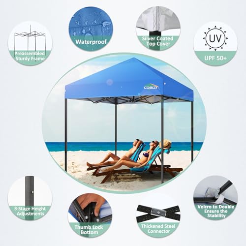 COBIZI 13x26 Pop Up Tent 13x26 Canopy with Sidewalls Heavy Duty Canopy Party Tent for Parties