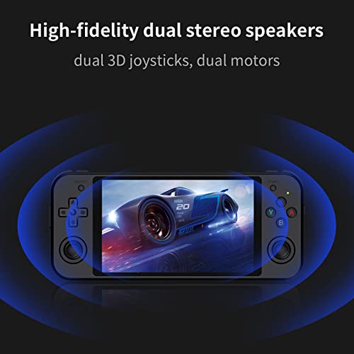 Daxceirry RG552 Handheld Android System Game Console High Speed EMMC 5.1 and 16G Linux System Built-in 6400 mAh Battery with 5.36in Touch Screen