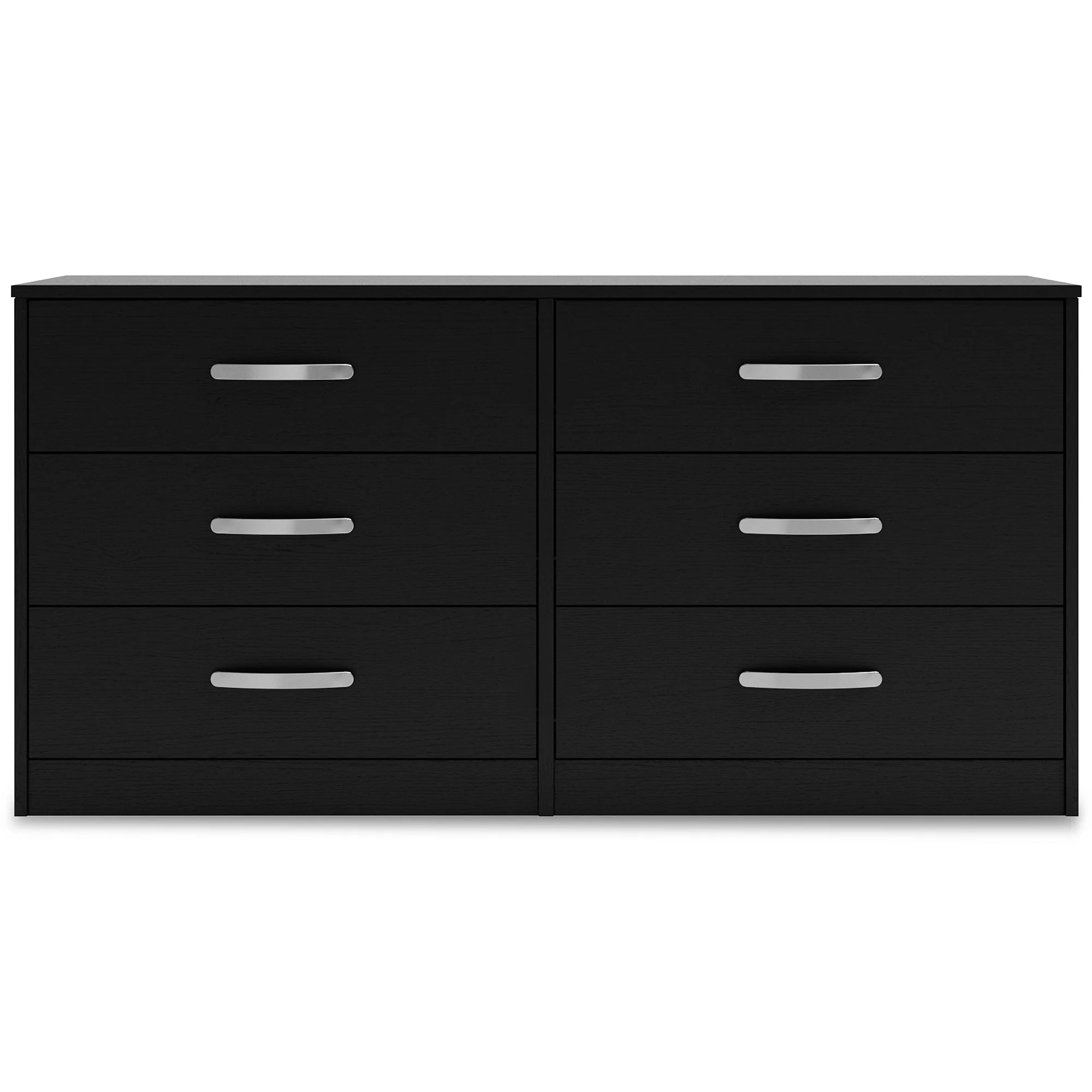 Signature Design by Ashley Casual Finch 6 Drawer Dresser, Black