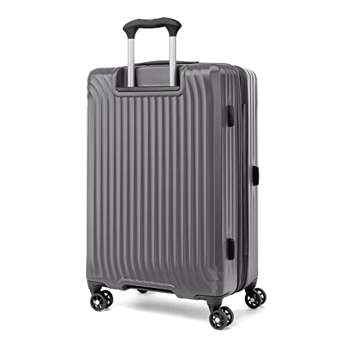 Travelpro Maxlite Air Hardside Expandable Carry on Luggage, 8 Spinner Wheels, Lightweight Hard Shell Polycarbonate Suitcase, Shadow Grey