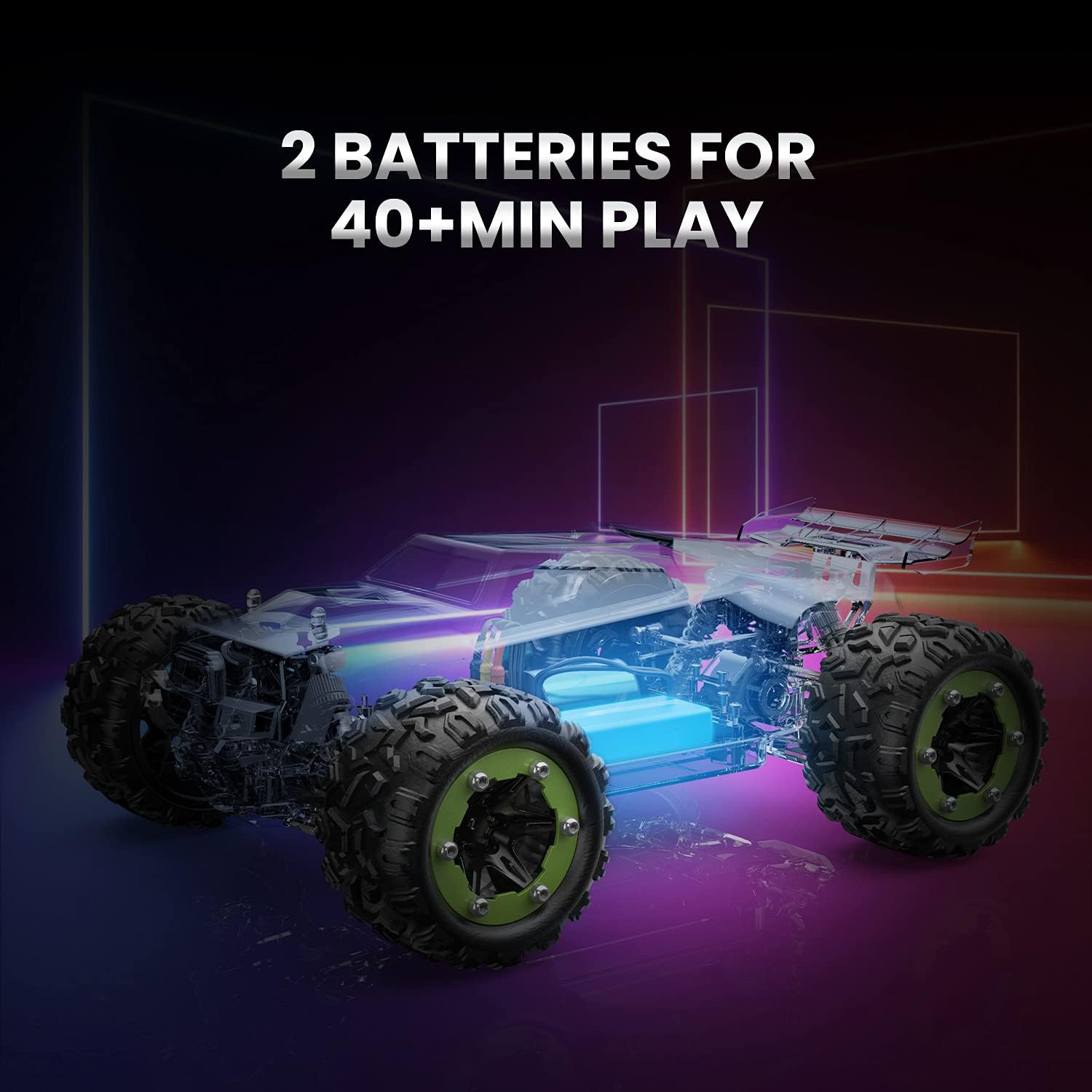 DEERC Brushless 302E RC Cars for Adults, Upgraded 60KM/H High Speed Remote Control Car