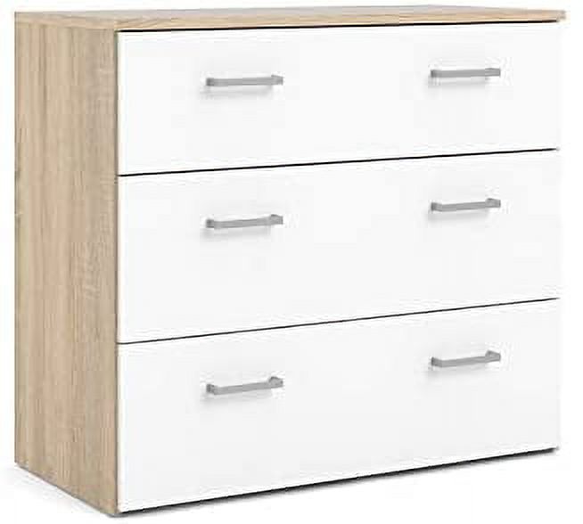 3 Drawer Chest, Oak Structure