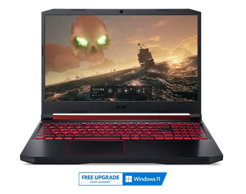 Acer Nitro 5 Gaming Laptop, 9th Gen Intel Core i5-9300H, NVIDIA GeForce GTX 1650, 15.6" Full HD IPS Display, 8GB DDR4, 256GB NVMe SSD, Wi-Fi 6