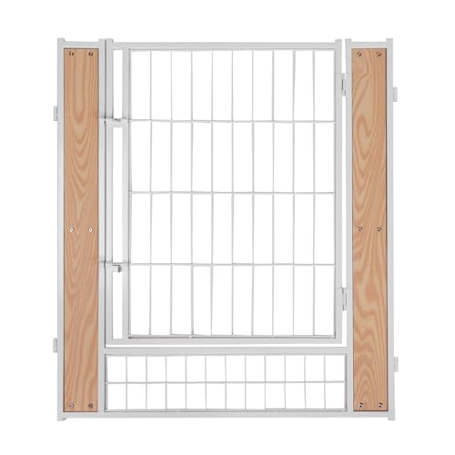 Heavy Duty Dog Playpen 32 Inch Height - Indoor Outdoor Pet Fence Enclosure for Medium and Small Dogs