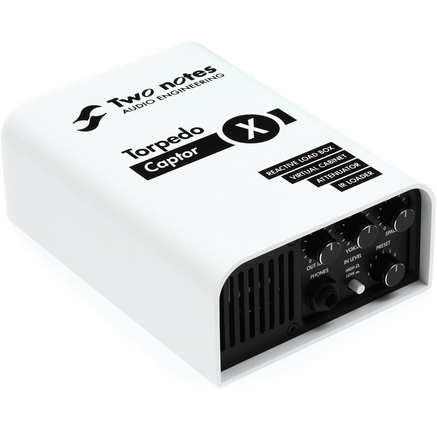 Two Notes Torpedo Captor x Reactive Loadbox di and Attenuator - 16 Ohm