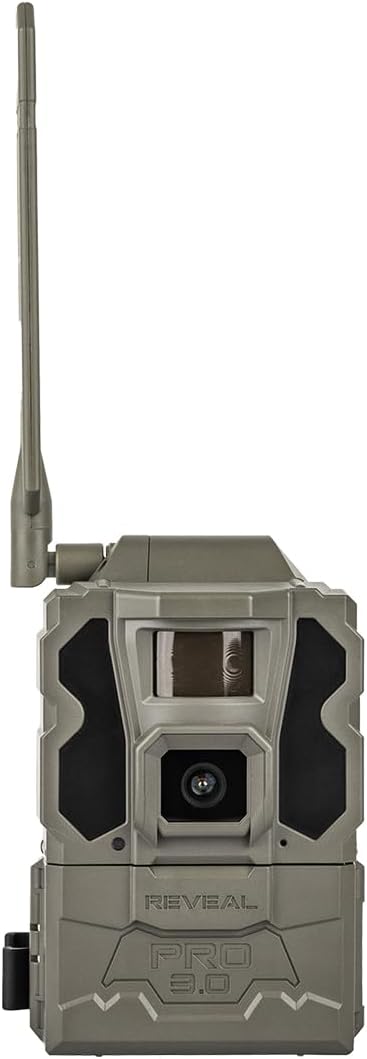 TACTACAM Reveal Pro 3.0 LTE Cellular Trail Camera AT&T and Verizon, 4K Photo Quality, No Glow Flash, No SD Card Required (RV-TC-XPRO3) for Hunting