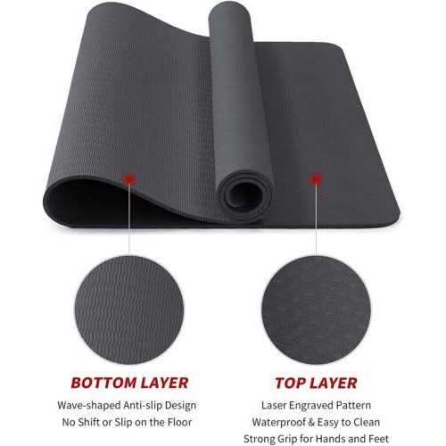Extra Large Exercise Mat Workout Mats for Home Gym Flooring - Sports Supplies Online Store