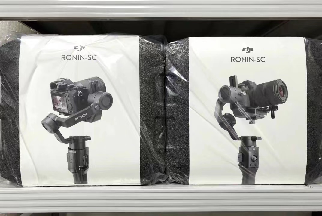 The new DJI Ronin S series stabilizer.