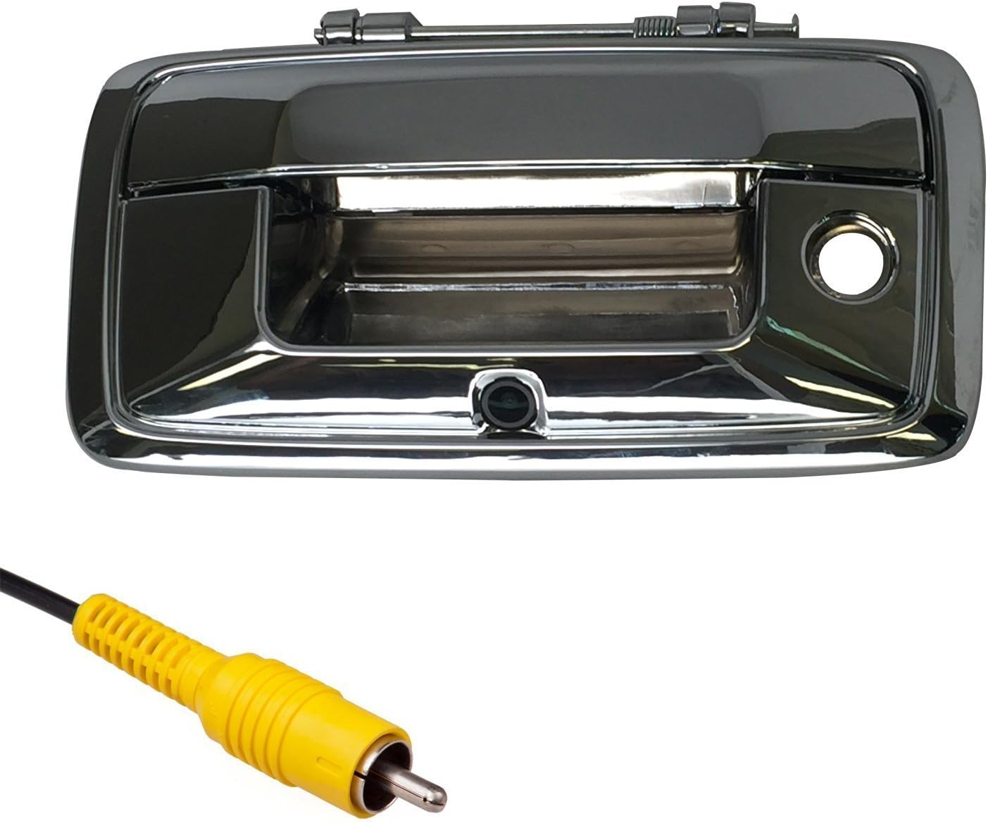 Master Tailgaters Replacement for Chevrolet Silverado/GMC Sierra (1999-2006) Chrome Tailgate Handle with Backup Camera