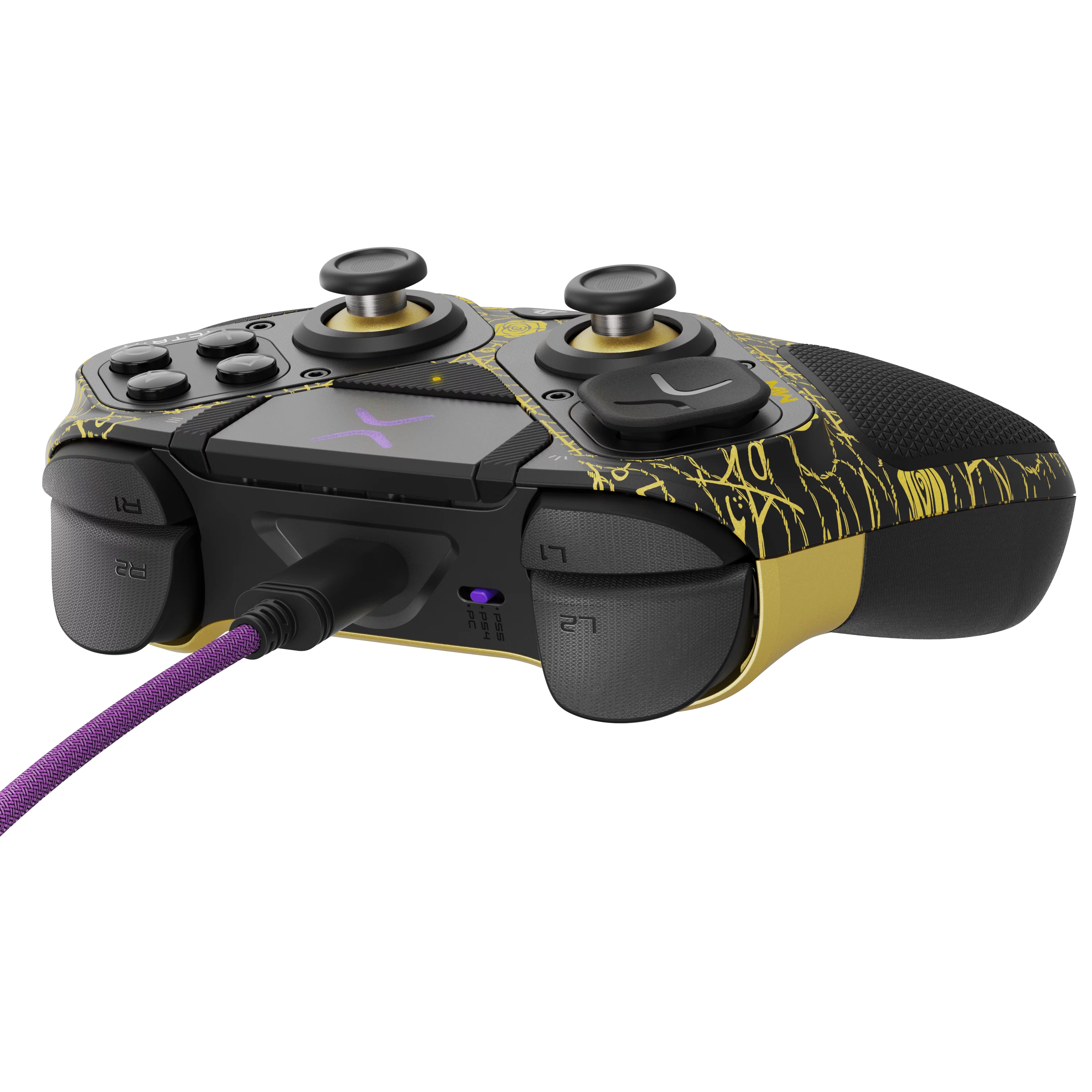 Call of Duty Modern Warfare 2 Victrix Pro BFG Wireless PlayStation 5 Controller for PS4/PS5/PC - COD MW2 Las Almas Golden Cartel Edition