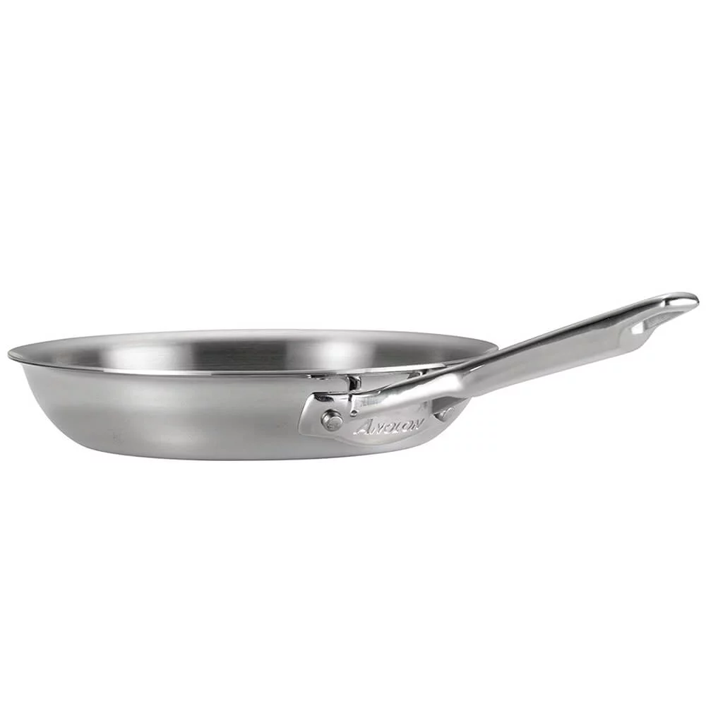 Anolon 30822 Tri-Ply Stainless 12-Piece Cookware Set