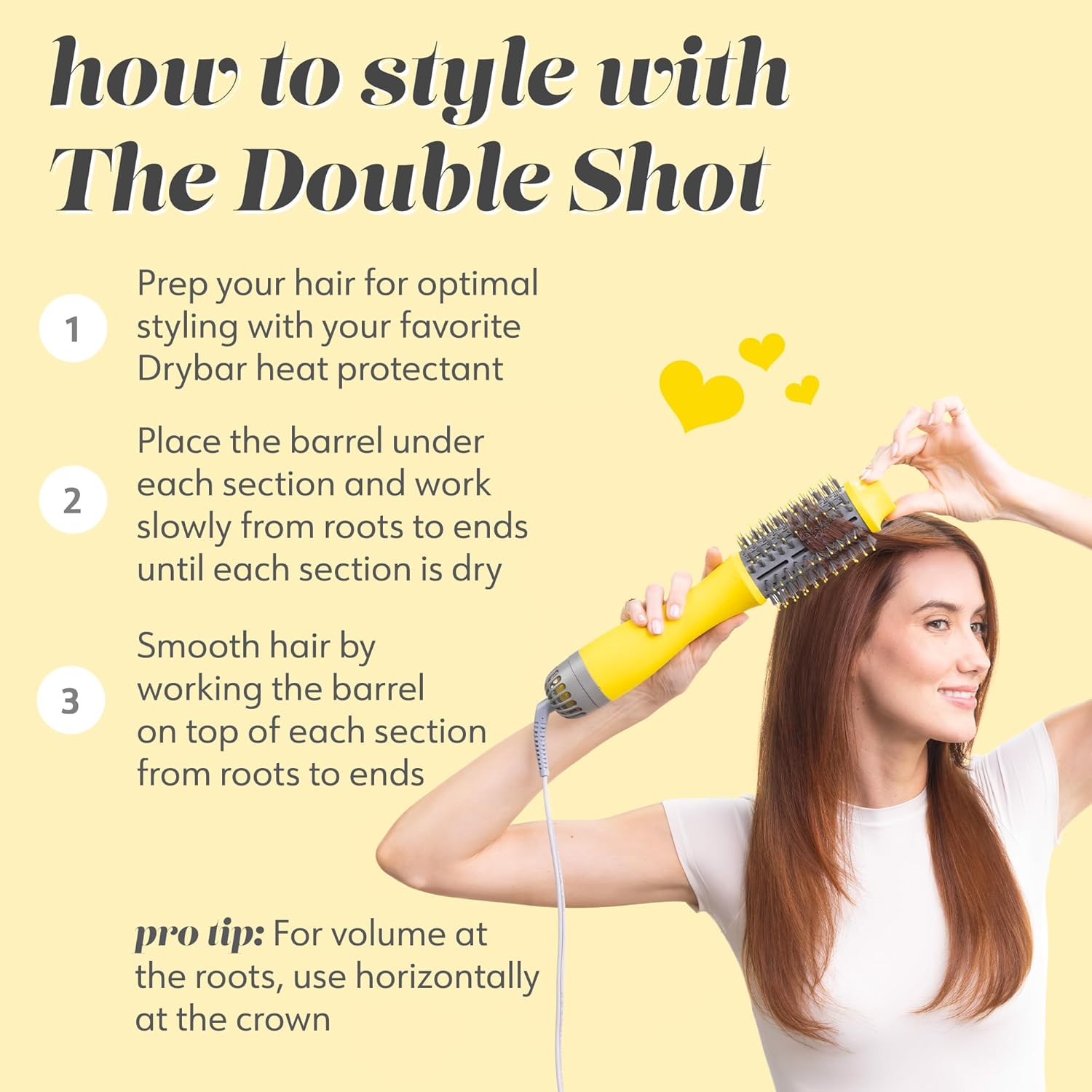 Drybar The Double Shot Oval Blow Dryer Brush | Brush and Blow Dryer in One