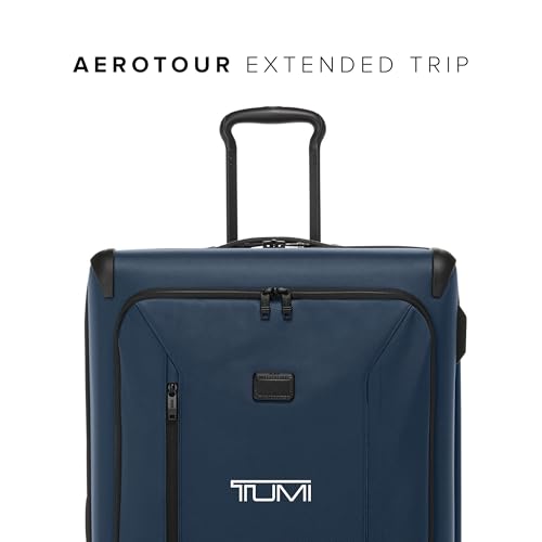 TUMI - Aerotour 4 Wheel Expandable Luggage - Men's and Women's Business and Leisure Travel Suitcase - 21.75" International Expandable Carry-On, Black