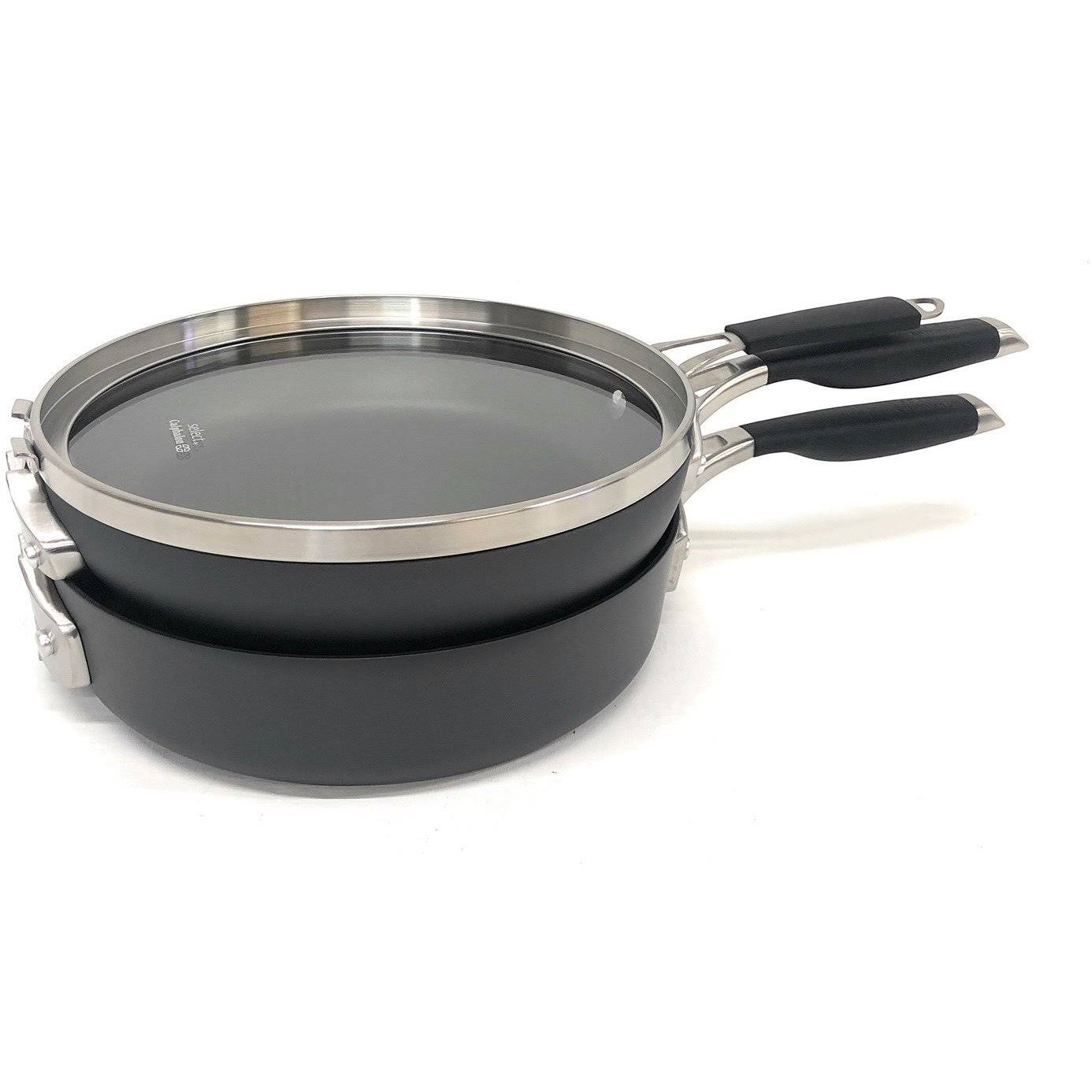 Calphalon Select Space Saving Hard Anodized 3 Piece Cookware Set