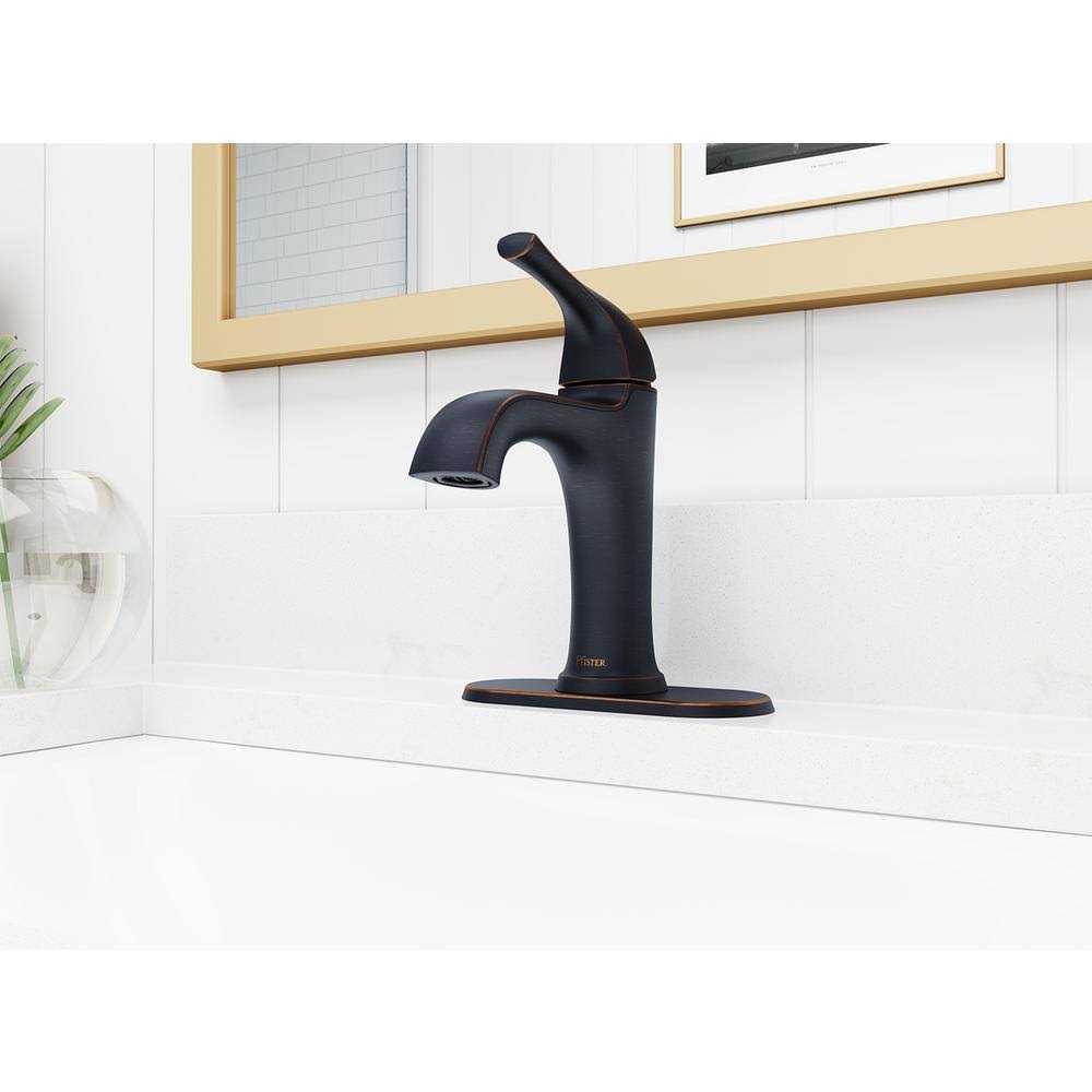 Pfister Ladera Centerset Single-Handle Bathroom Faucet Tuscan Bronze