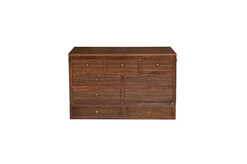 Queen Murphy Bed with Desk and Removable Shelves on Each Side, Murphy Bed Chest Murphy Bed Frame w/USB Port for Home Office, Studio or Guest Room