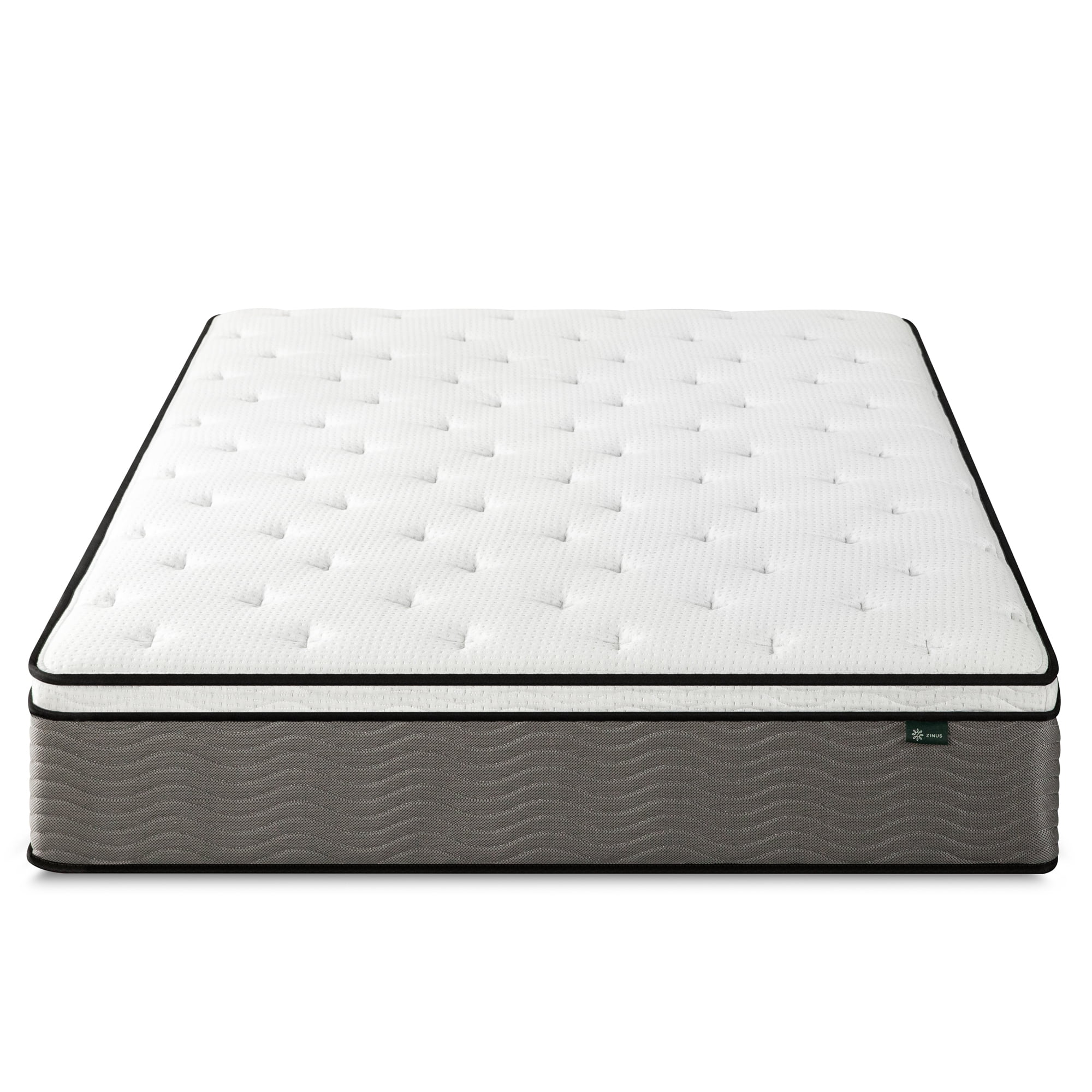 Zinus Support Plus 12" Comfort Foam and Pocket Spring Hybrid Mattress, Queen
