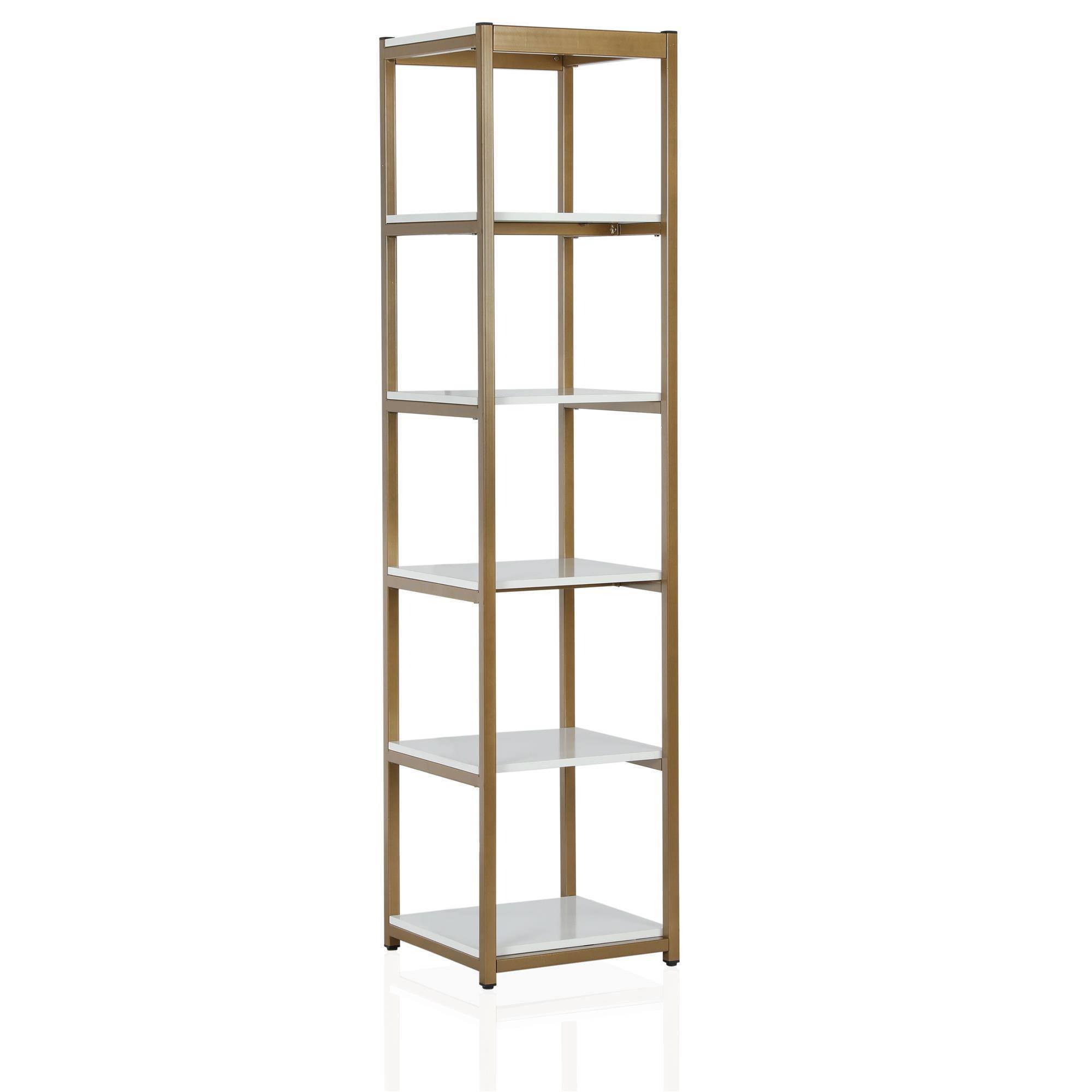 CosmoLiving Billie Metal Bookcase Etagere (Gold)