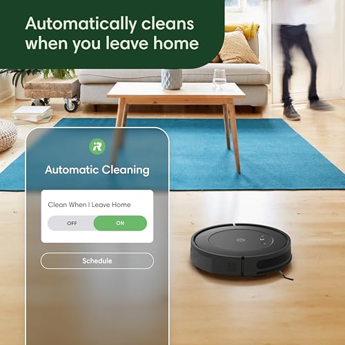 iRobot Roomba Vac Robot Vacuum (Q0120) - Easy to use, Power-Lifting Suction, Multi-Surface Cleaning, Smart Navigation Cleans in Neat Rows