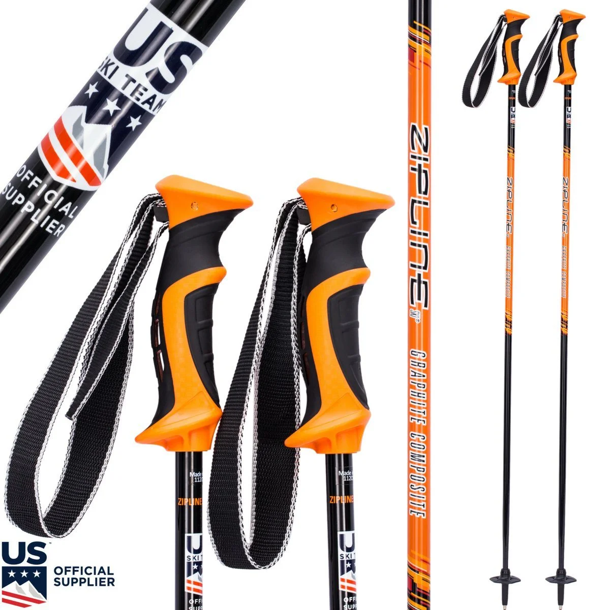 Lollipop 14.0 Graphite Composite Ski Poles