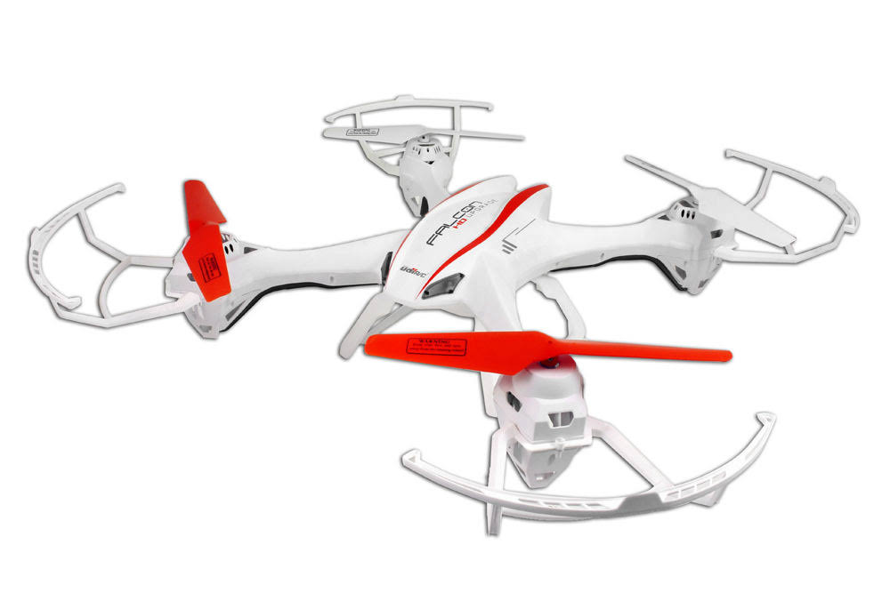 UDI U842 4-Channel 6 Axis Big UFO Drone RC Quadcopter with HD Camera - White