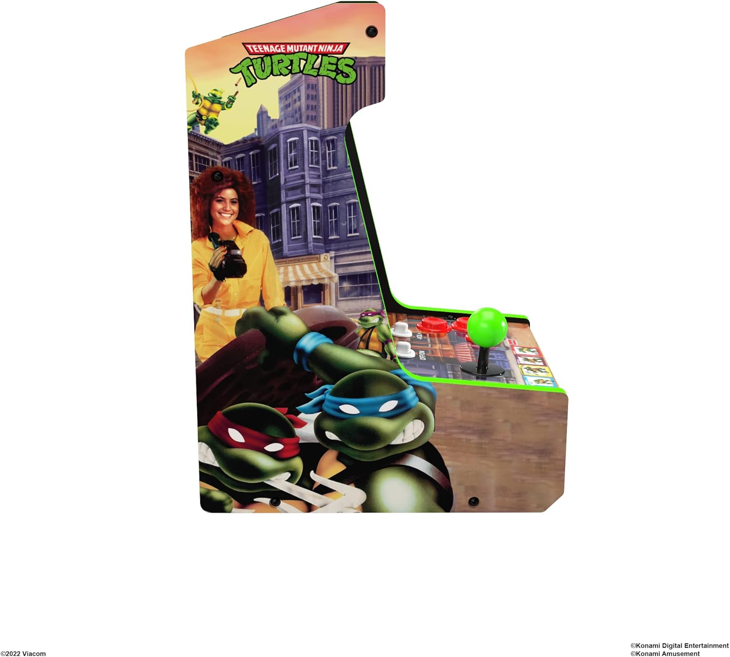 Arcade1UP Teenage Mutant Ninja Turtles Countercade 2 Games in 1