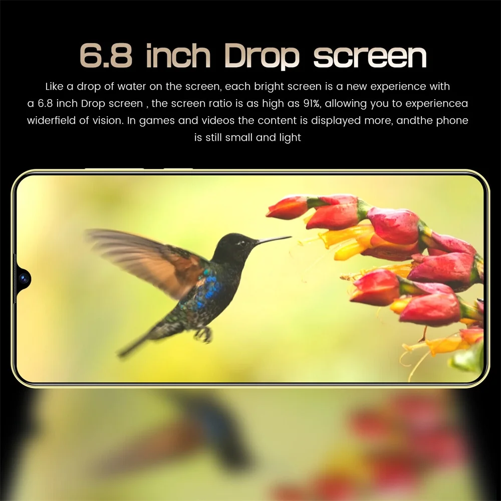 2023 New S23 Ultra 6.8-inch 8GB+256GB All-in-one Large Memory Smart Android Phone