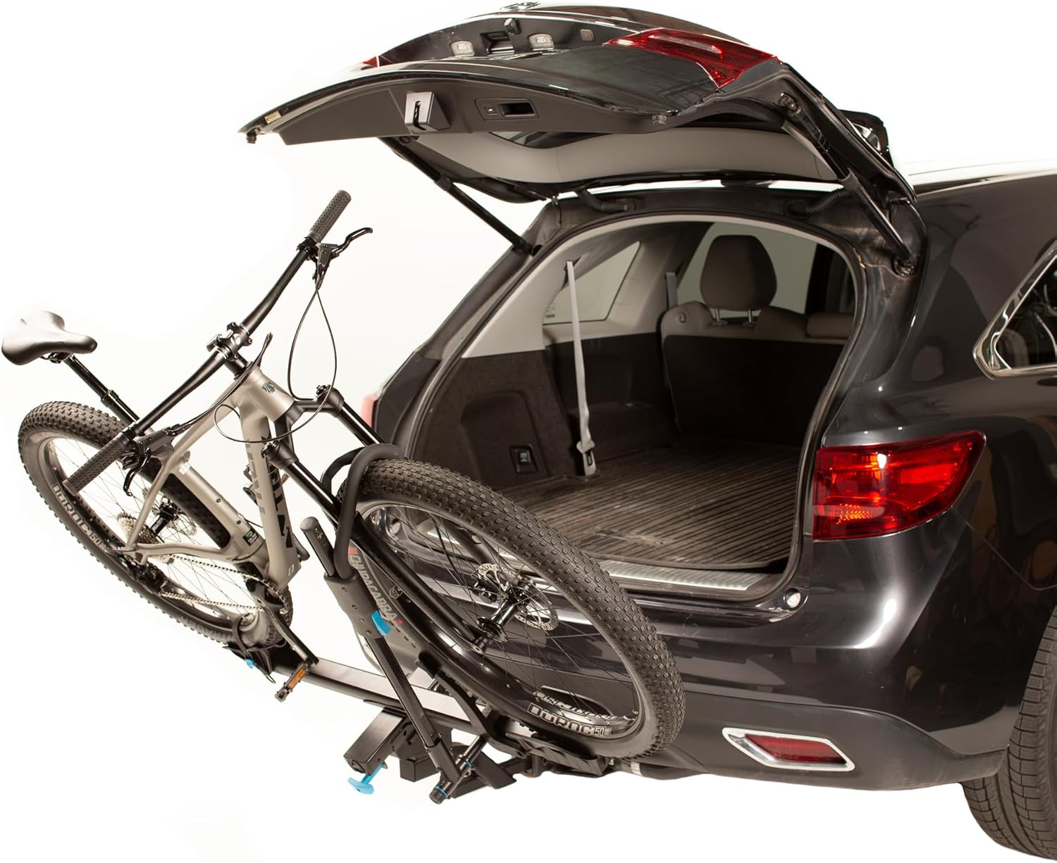 RockyMounts MonoRail Solo 1-Bike (2" &1.25") Expandable Platform Hitch Bicycle Rack