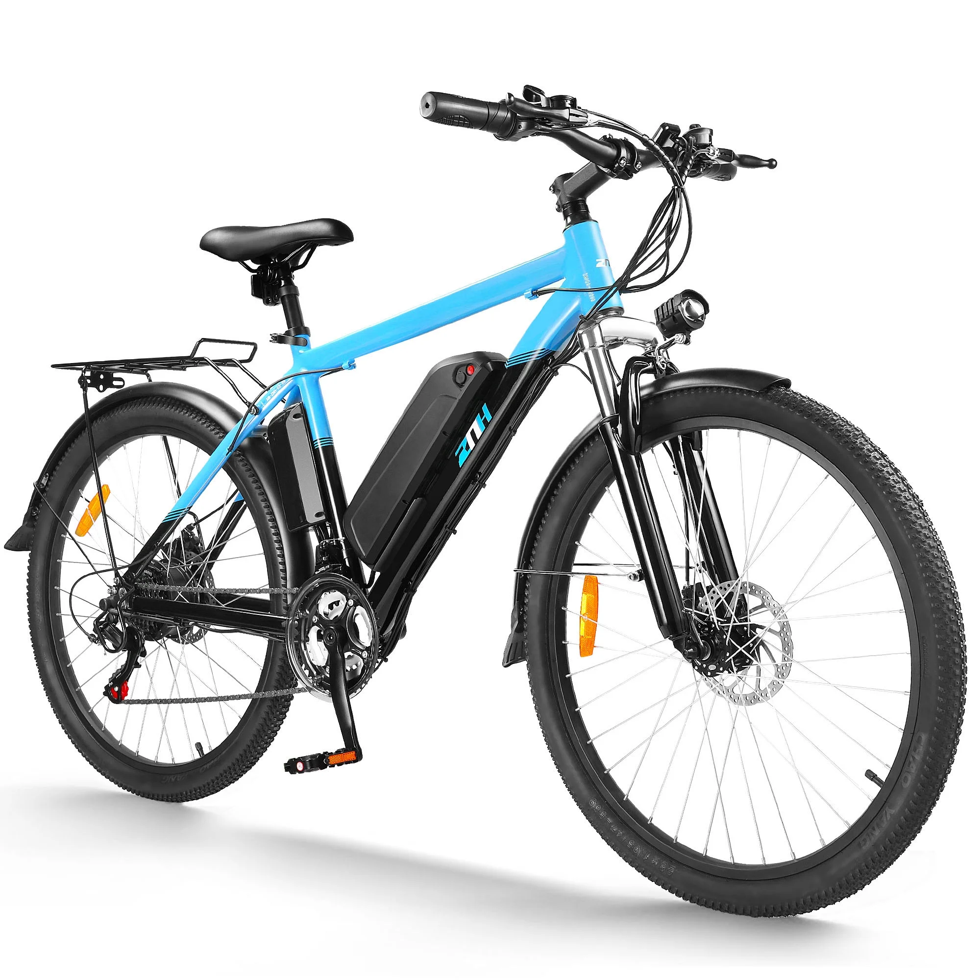 Electric Bike 350W Electric Mountain Bike 21-Speed Shifter Adult Ebike Electric Bicycle for Men Women 36V/10Ah Battery with 3 Working Models, Black