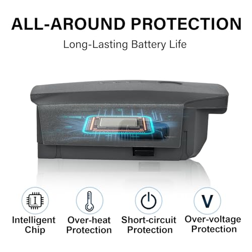 2 Pack Mavic Pro Battery, FB1-3830mAh-11.4V Intelligent Flight Replacement Batteries for DJI Mavic 1 Pro