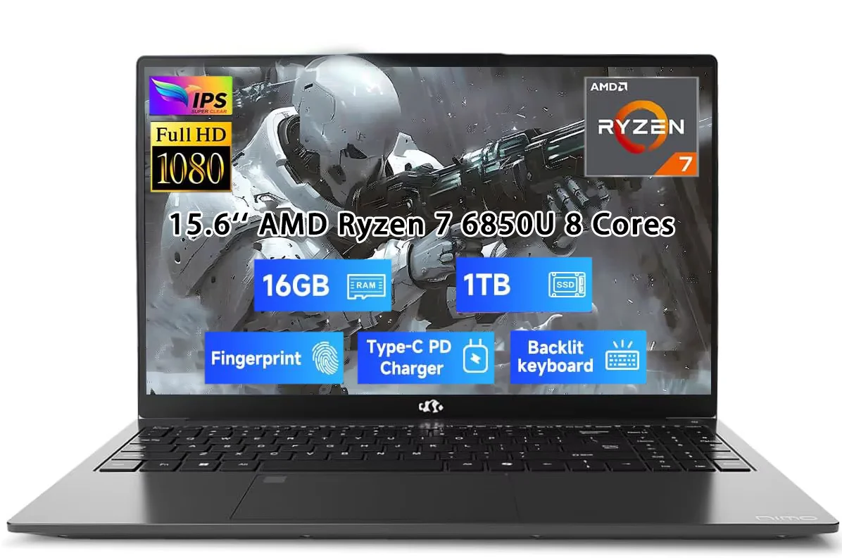 15.6" Light-Gaming-Laptop