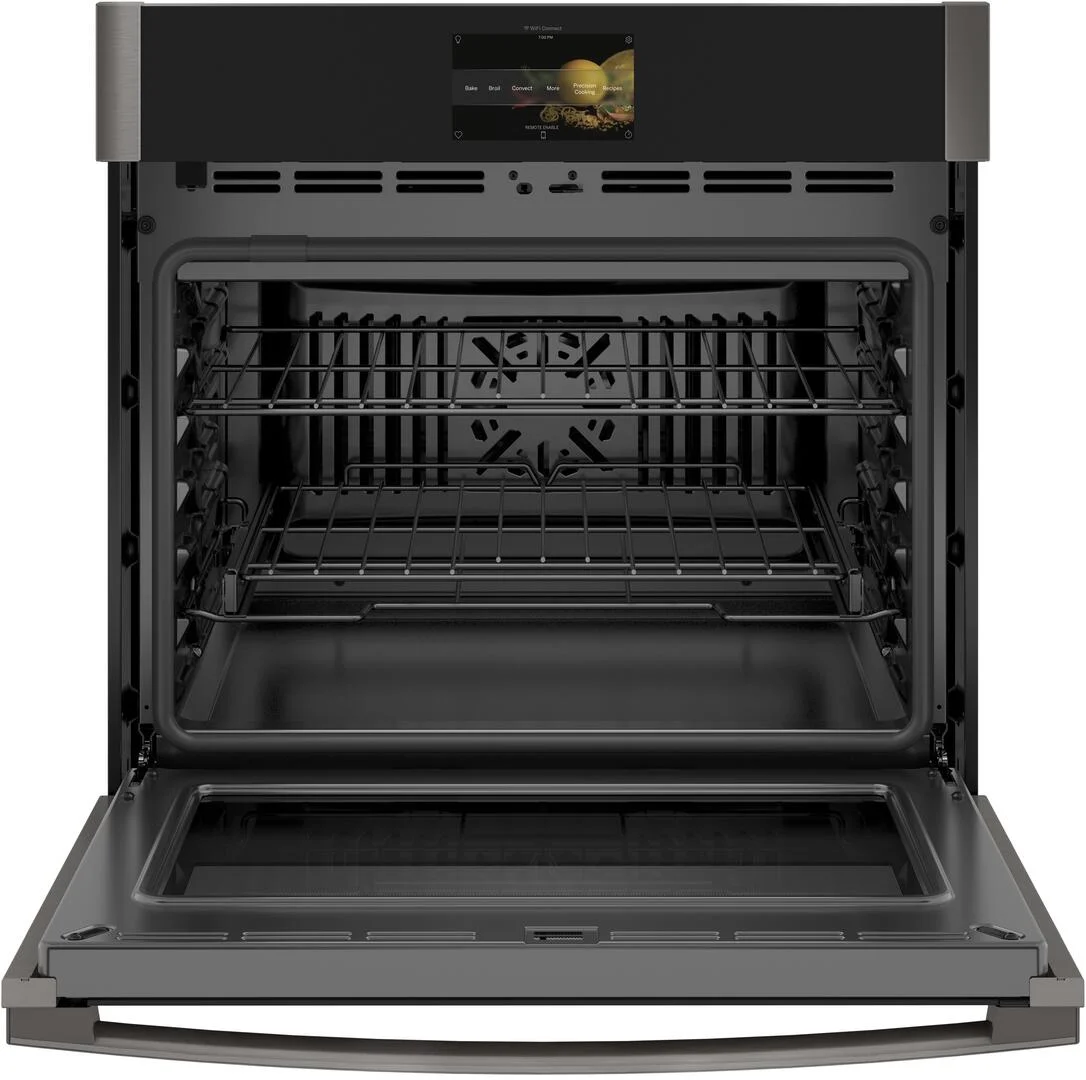 GE APPLIANCES PTS7000BNTS  SINGLE WALL ELECTRIC OVEN Black Slate