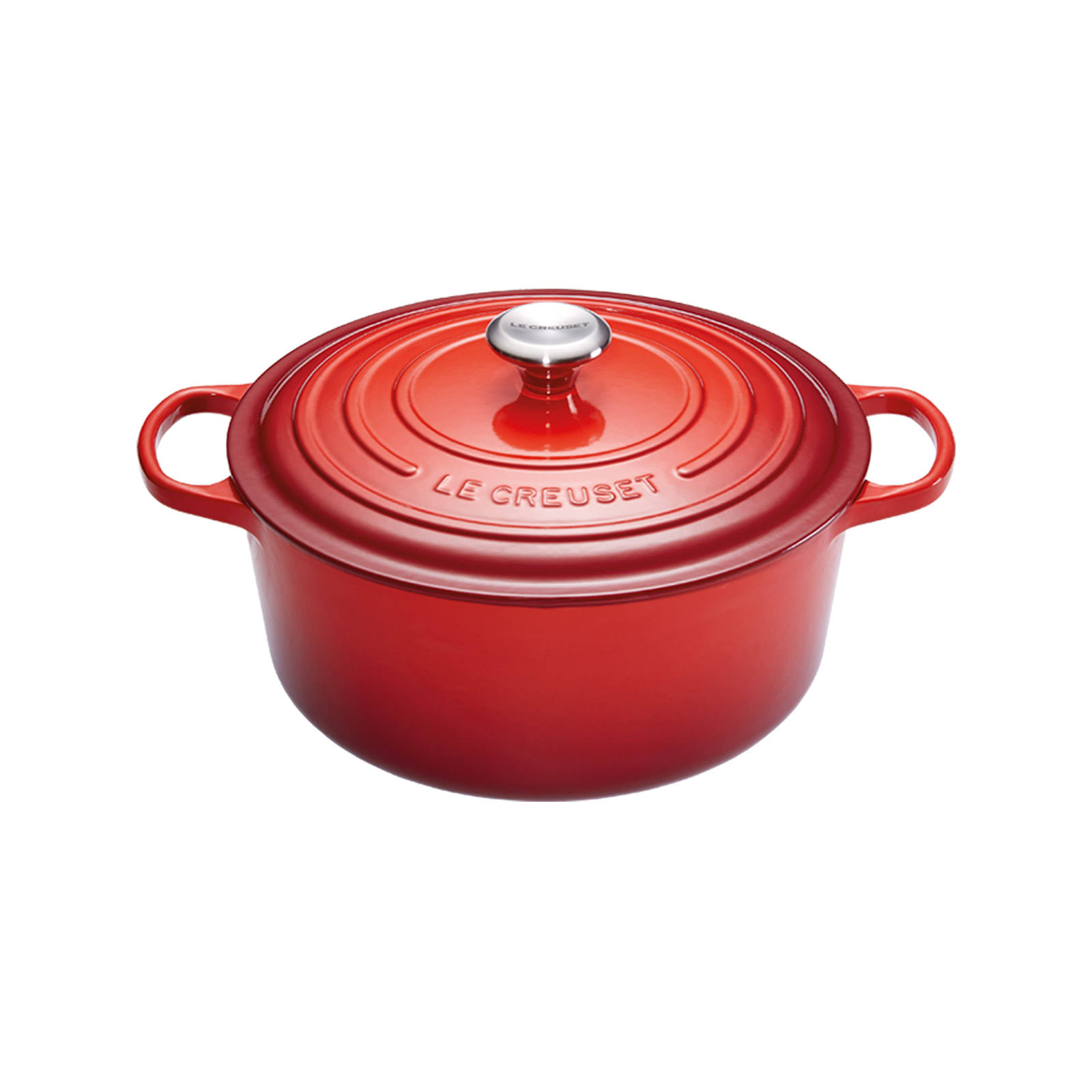 Le Creuset Round Casserole Cast Iron 20 cm Cerise
